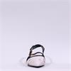 Una Healy Watermelon Pointed Mary Jane - Black White